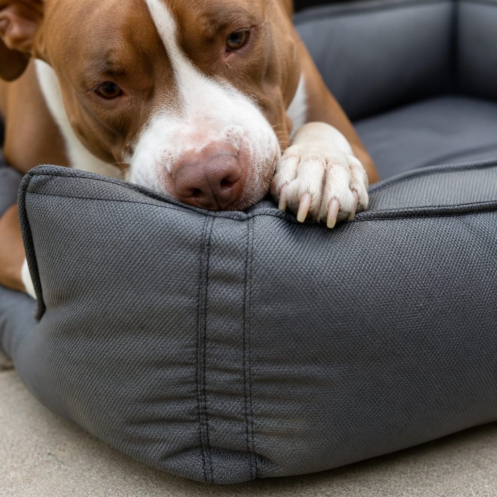 Chew-Resistant Beds: Why Some Pitbulls Need Them
