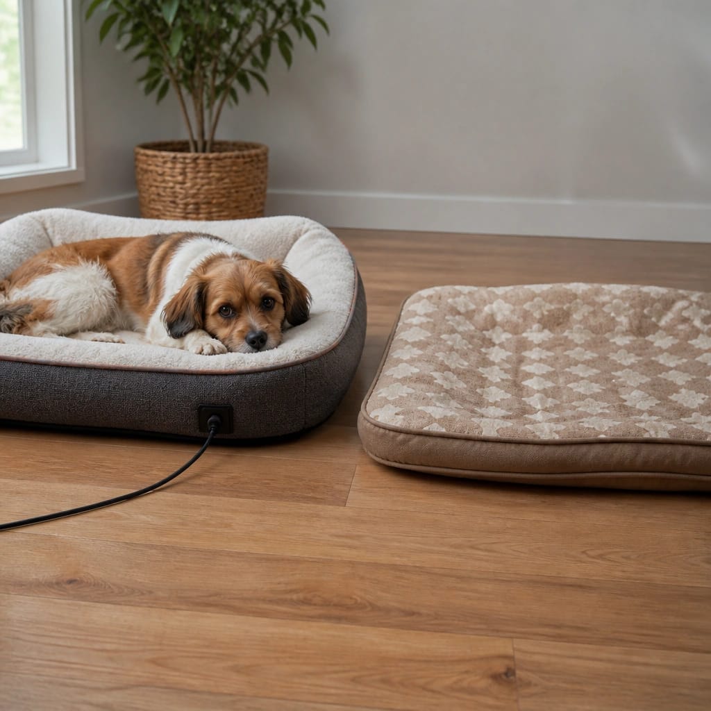 Heated Dog Bed vs. Self-Warming Bed: Which Is Safer