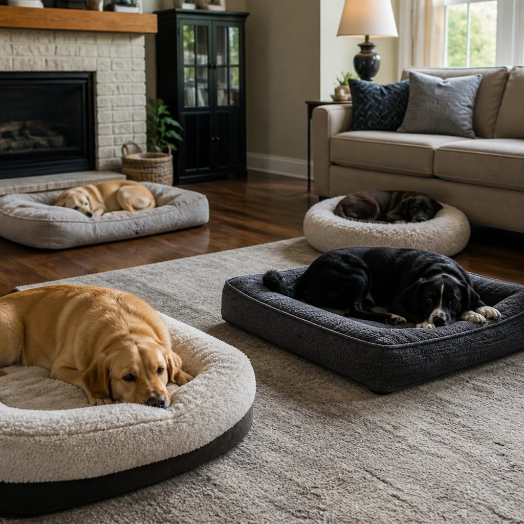 How Many Dog Beds Does My Dog Actually Need?