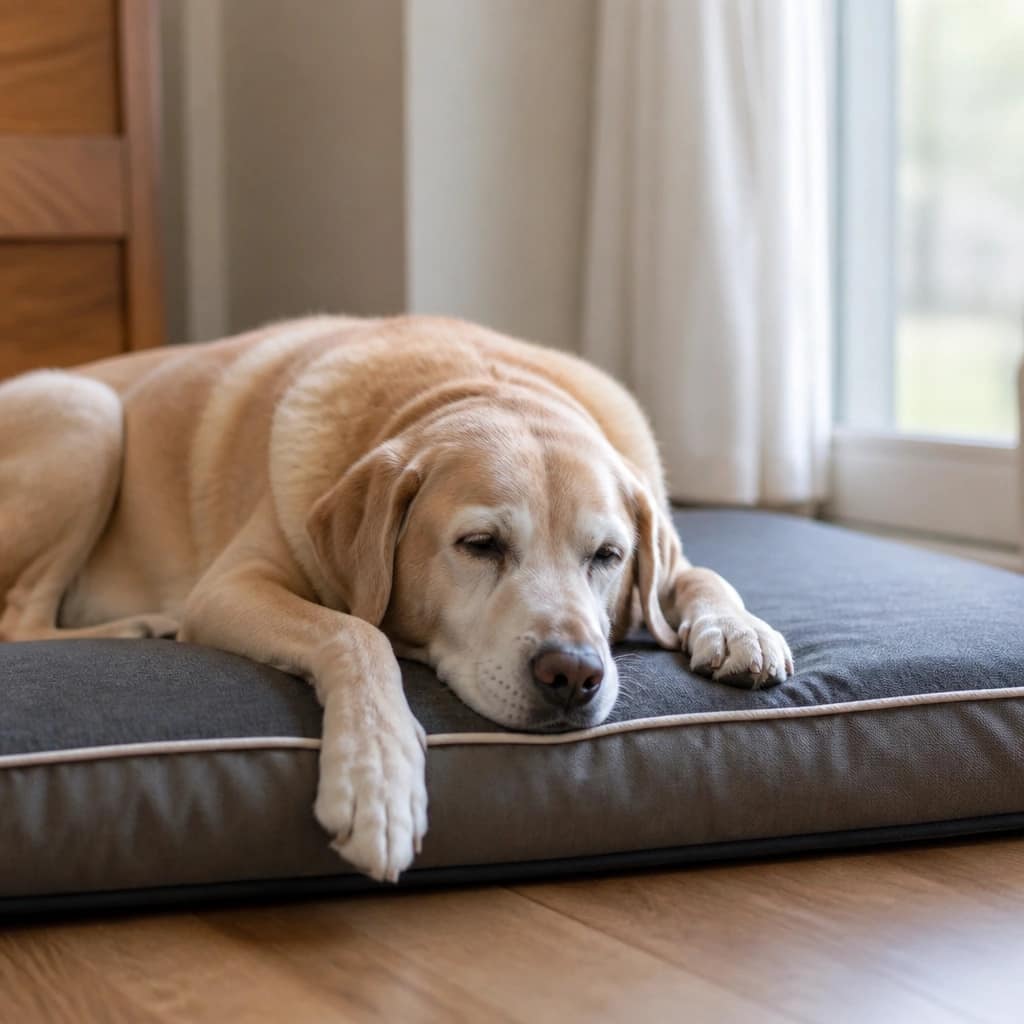 How to Choose a Bed for a Senior Dog with Arthritis