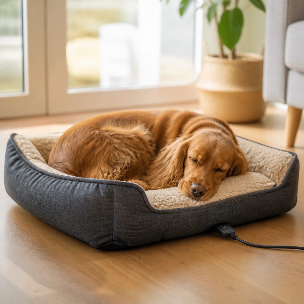 What Is a Heated Dog Bed? A Safety Guide