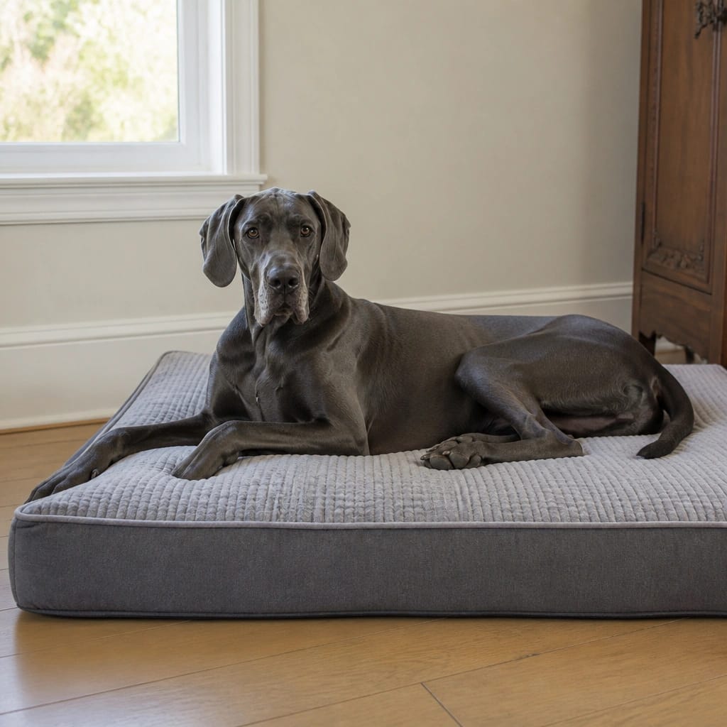 What Kind of Bed Does a Great Dane Need?