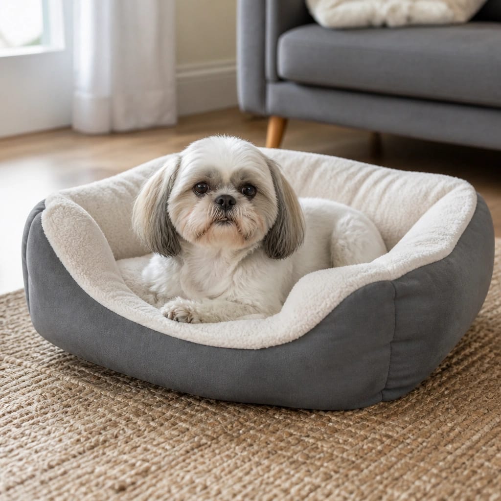 What Kind of Bed Does a Shih Tzu Need?