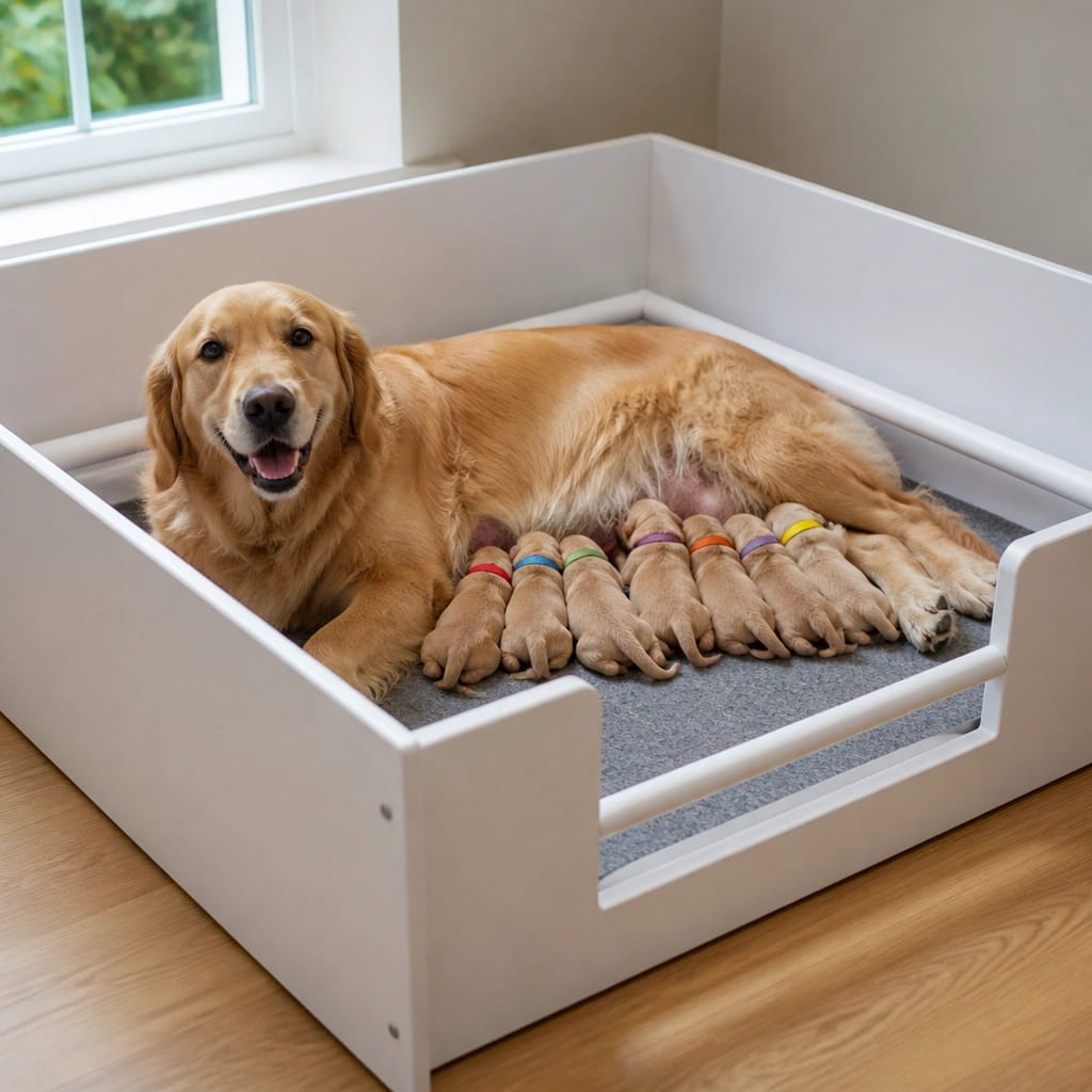 What to Look for in a Whelping Bed
