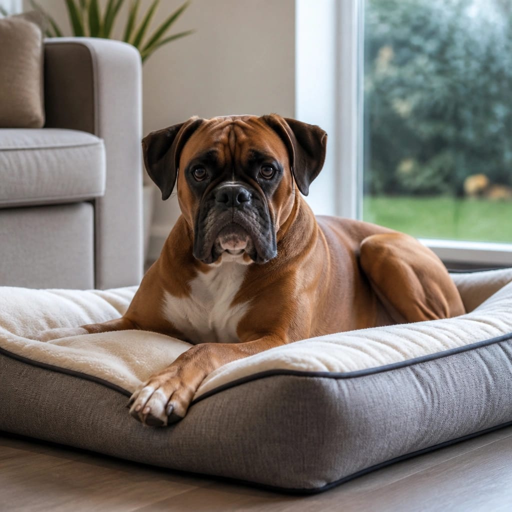 Why Bed Choice Matters More for a Boxer Than Most Breeds