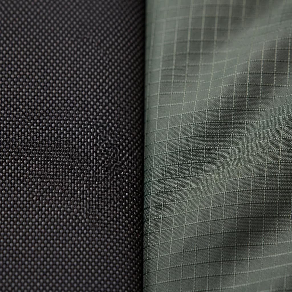 Ballistic Nylon vs Ripstop: Side-by-Side Comparison