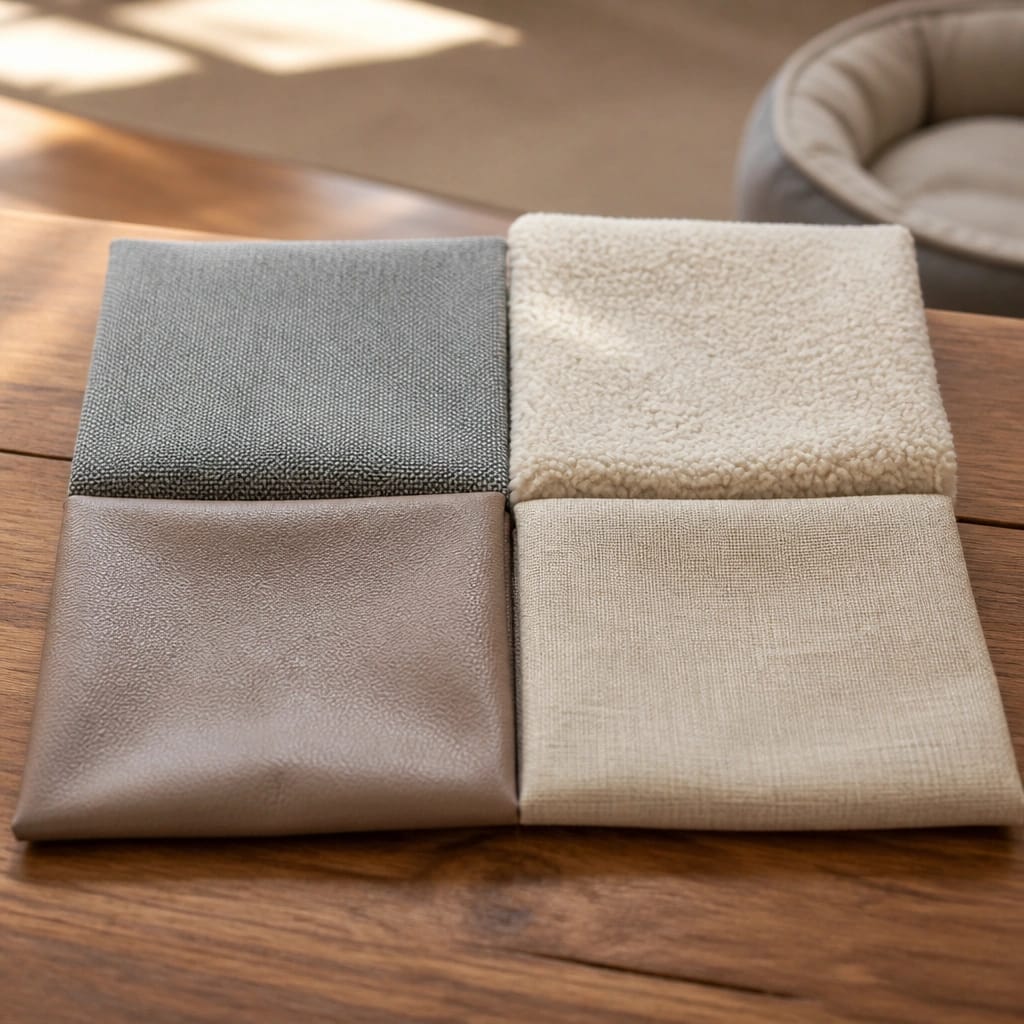 Breakdown of Common Dog Bed Fabrics