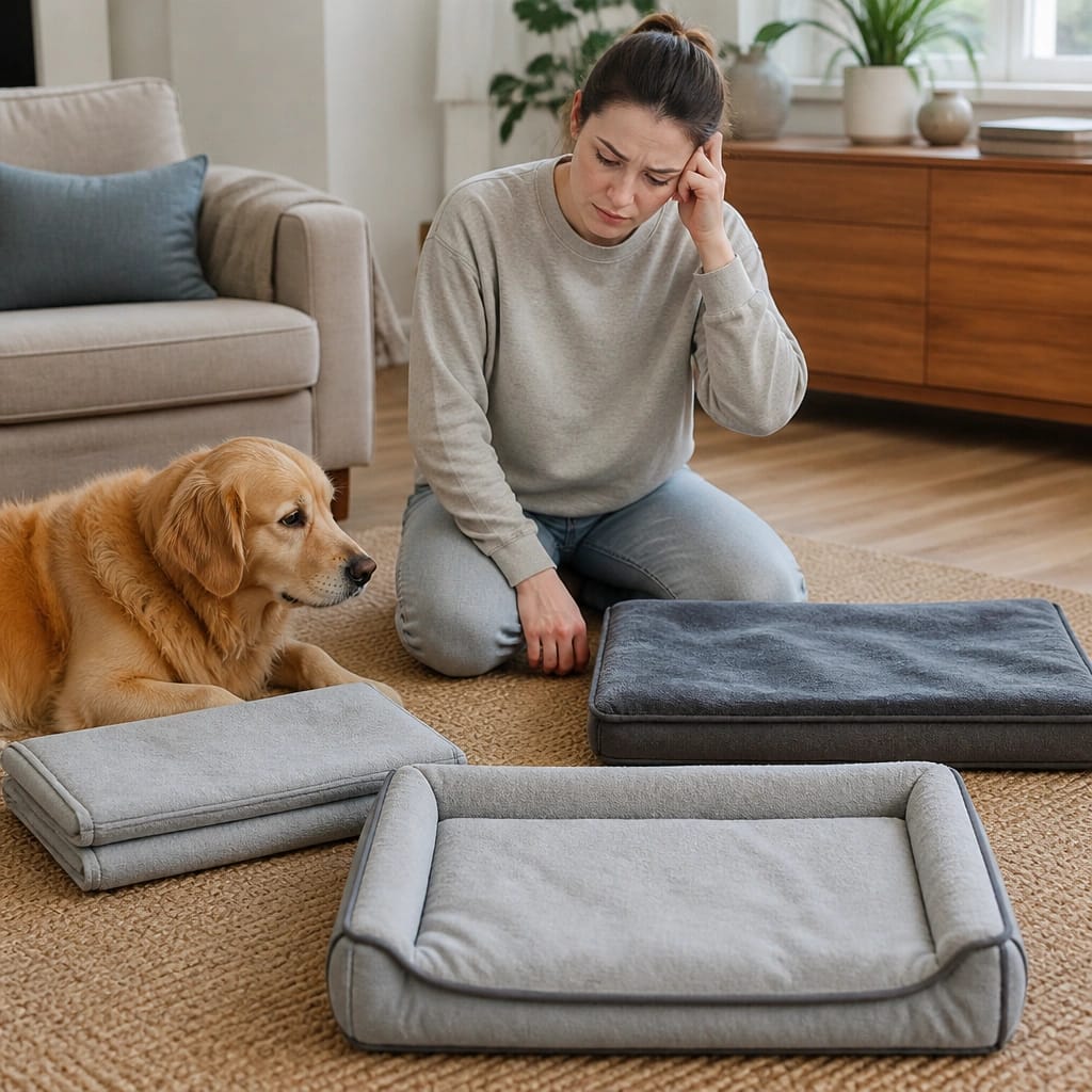 Common Mistakes People Make When Choosing a Foldable Dog Bed