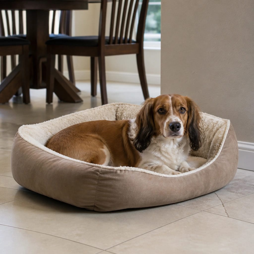 Dog Beds on Tile Floors: What to Consider