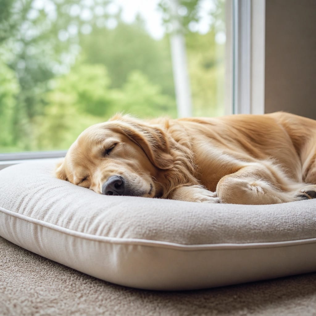 How a Dog's Sleeping Surface Affects Rest