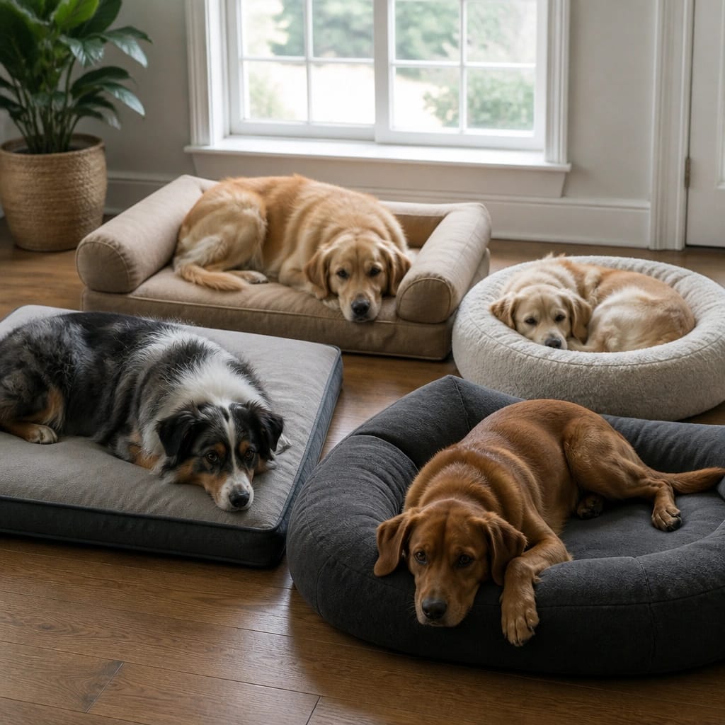 How Bed Shape Changes the Space Your Dog Actually Gets