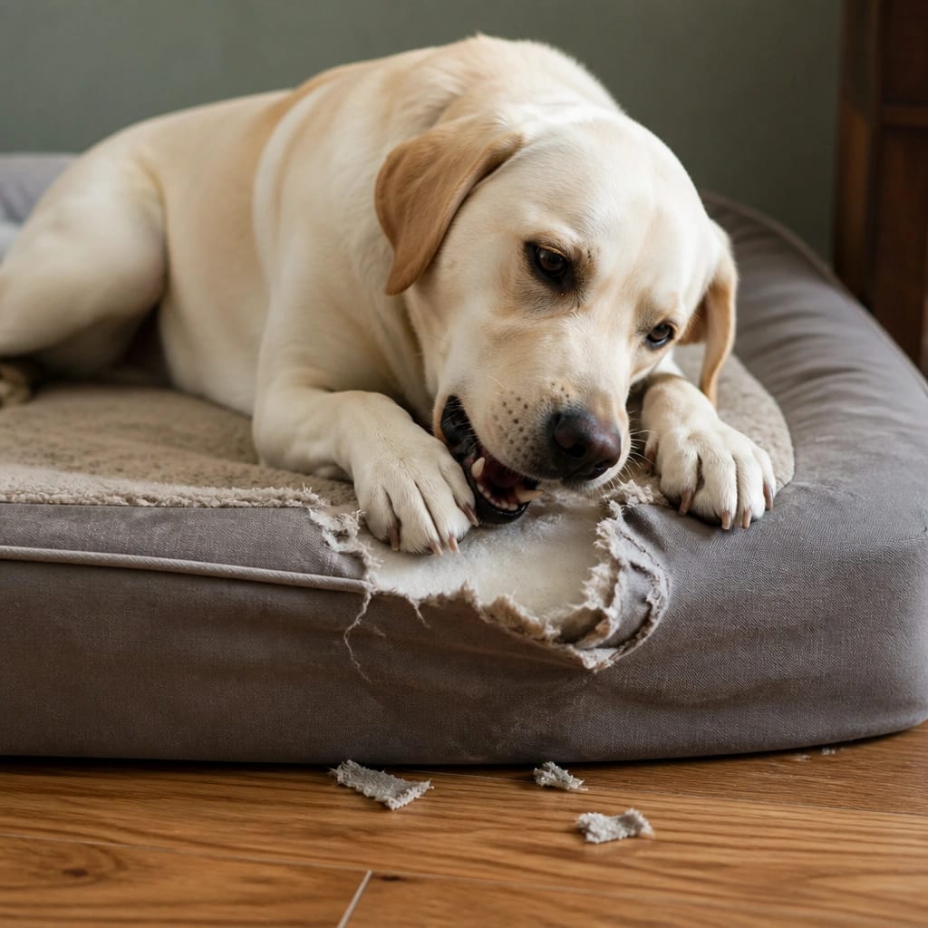 How Chewing, Scratching and Digging Affect Bed Lifespan