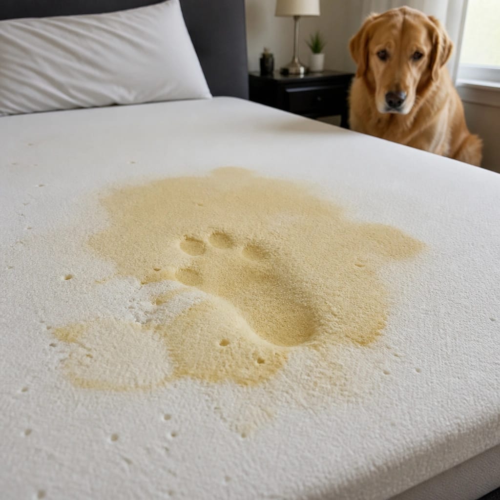 How Dog Urine Damages Memory Foam and Why Smell Lingers