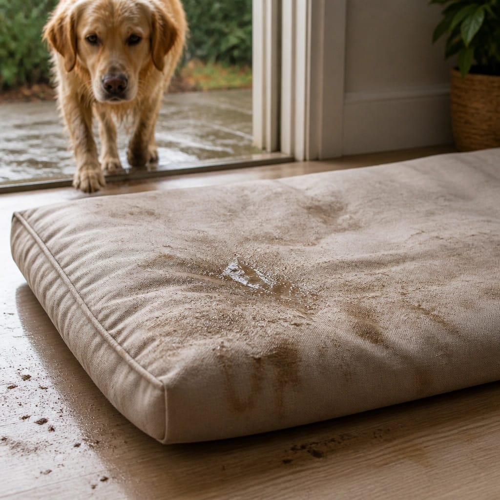 How Moisture Affects Dog Bed Materials