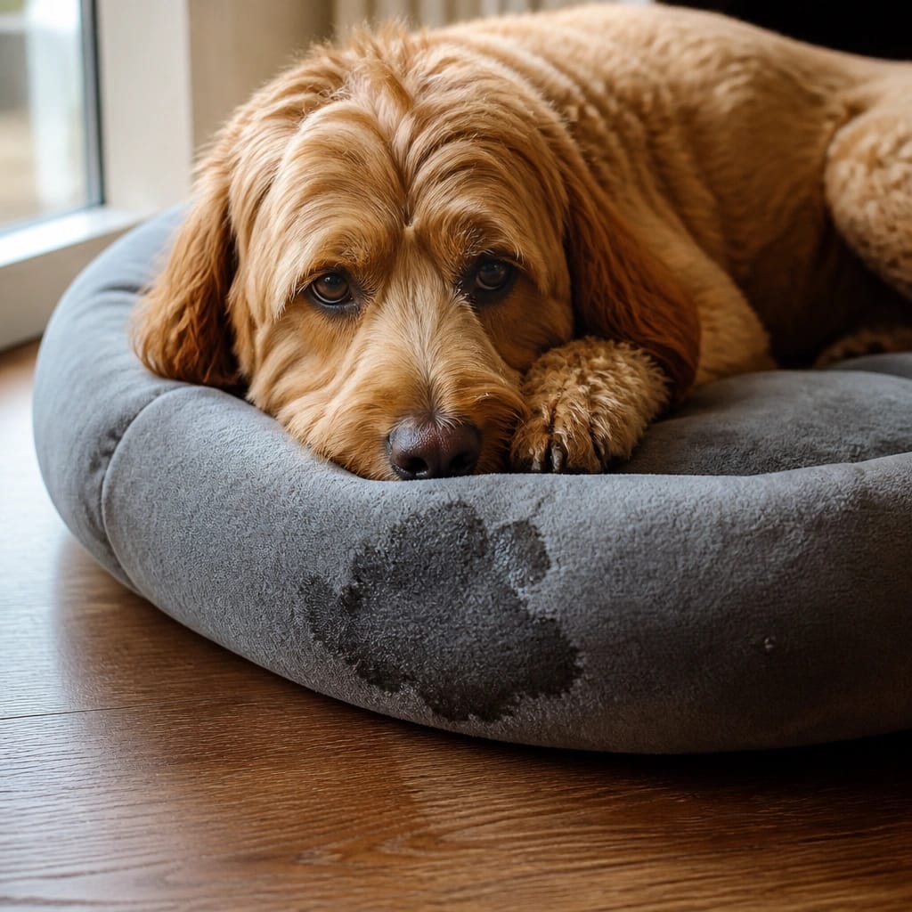 How Moisture Gets Trapped Inside Dog Beds