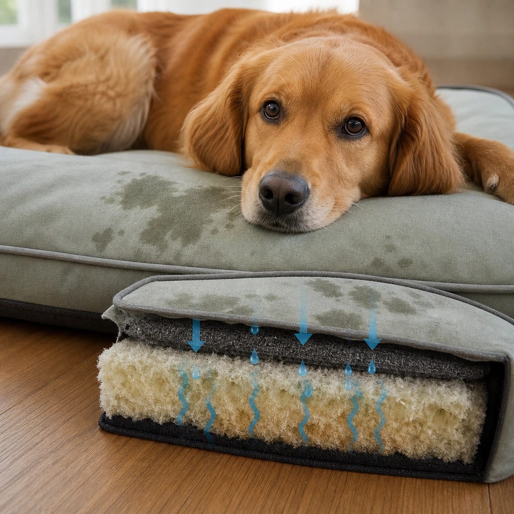 How Moisture Physically Gets Inside the Bed