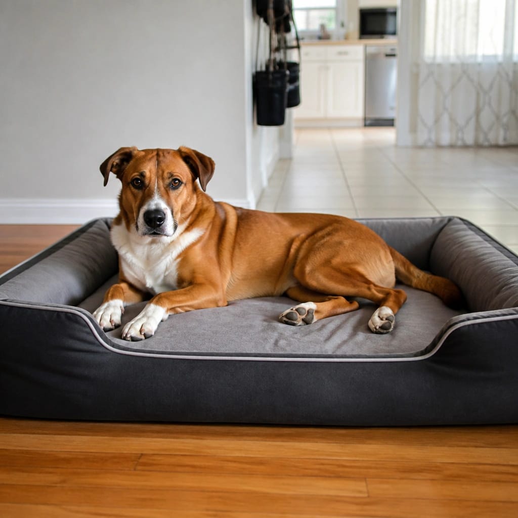 How Much Extra Space Should a Dog Have in Their Bed?