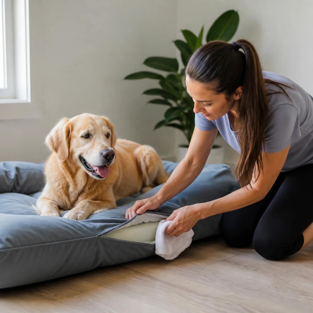 How to Care for a Cooling Dog Bed So It Stays Cool
