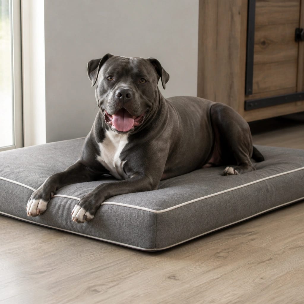 How to Choose a Dog Bed for a Heavy Dog Without Flattening