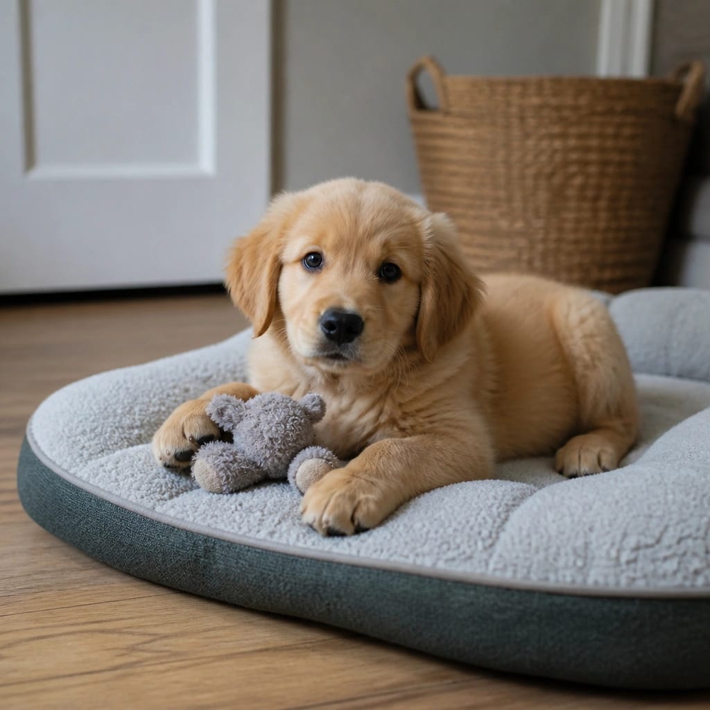 How to Choose a Temporary Bed for a Growing Puppy
