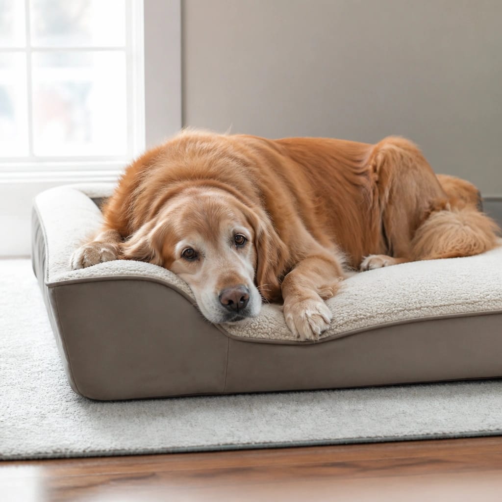 How to Choose Bedding for a Dog With Reduced Mobility