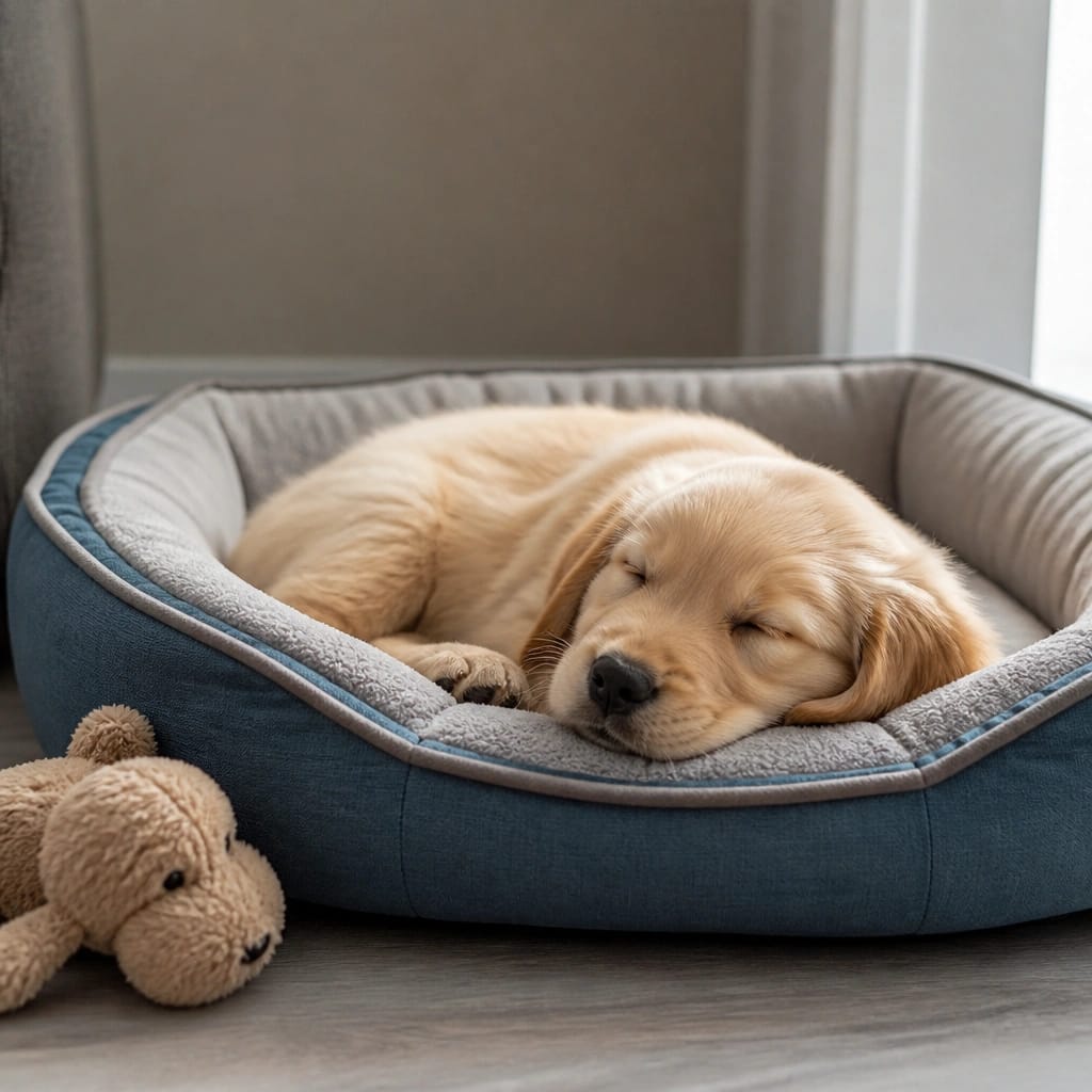 How to Help a Puppy Adjust to a New Sleeping Environment