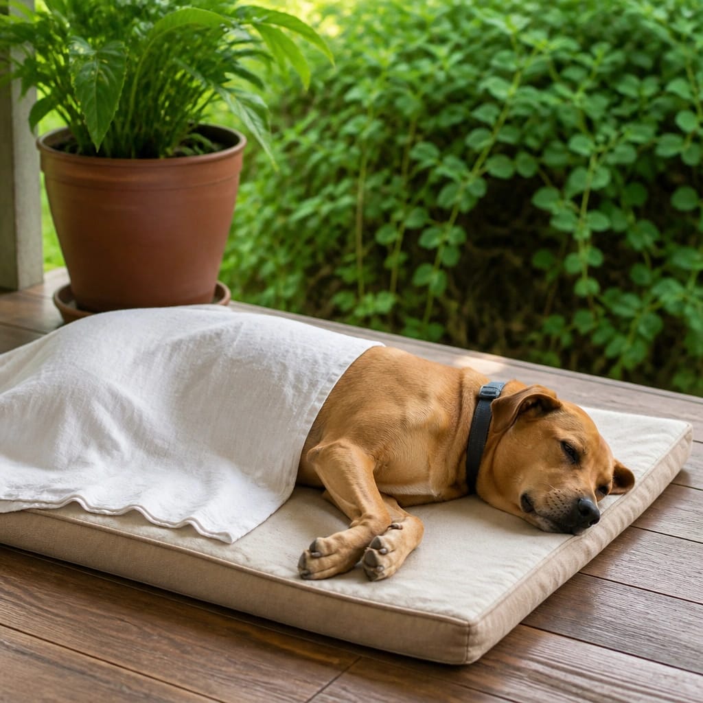 How to Keep a Dog Bed Cool Without Electricity