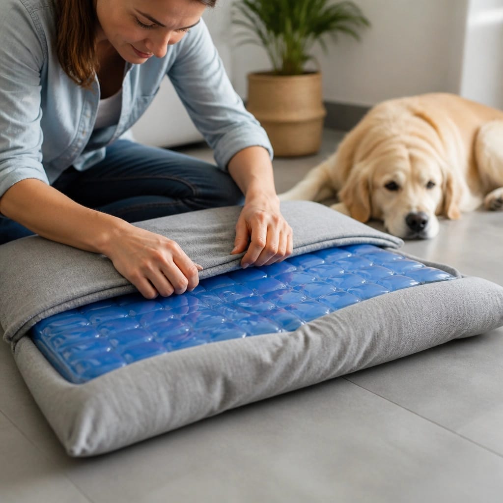 How to Make a Cooling Dog Bed at Home