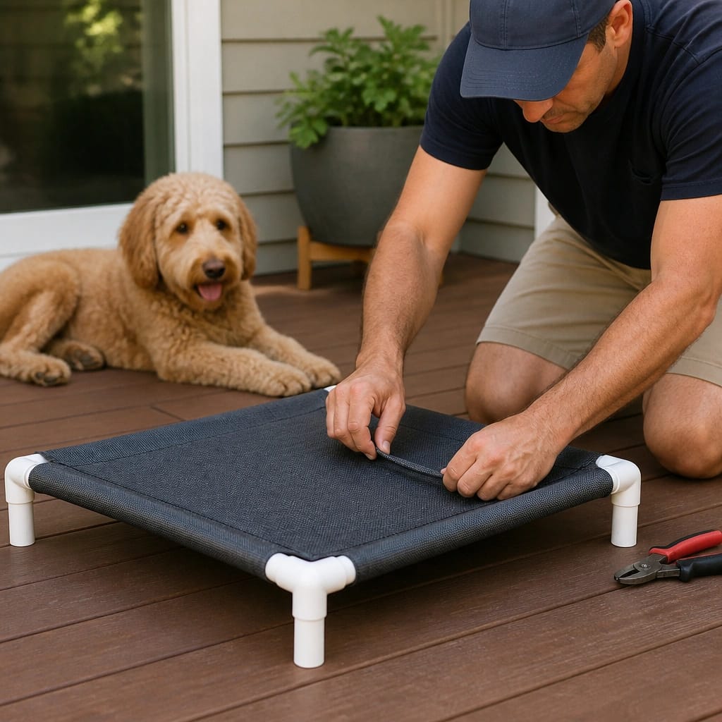 How to Make a Raised Dog Bed at Home