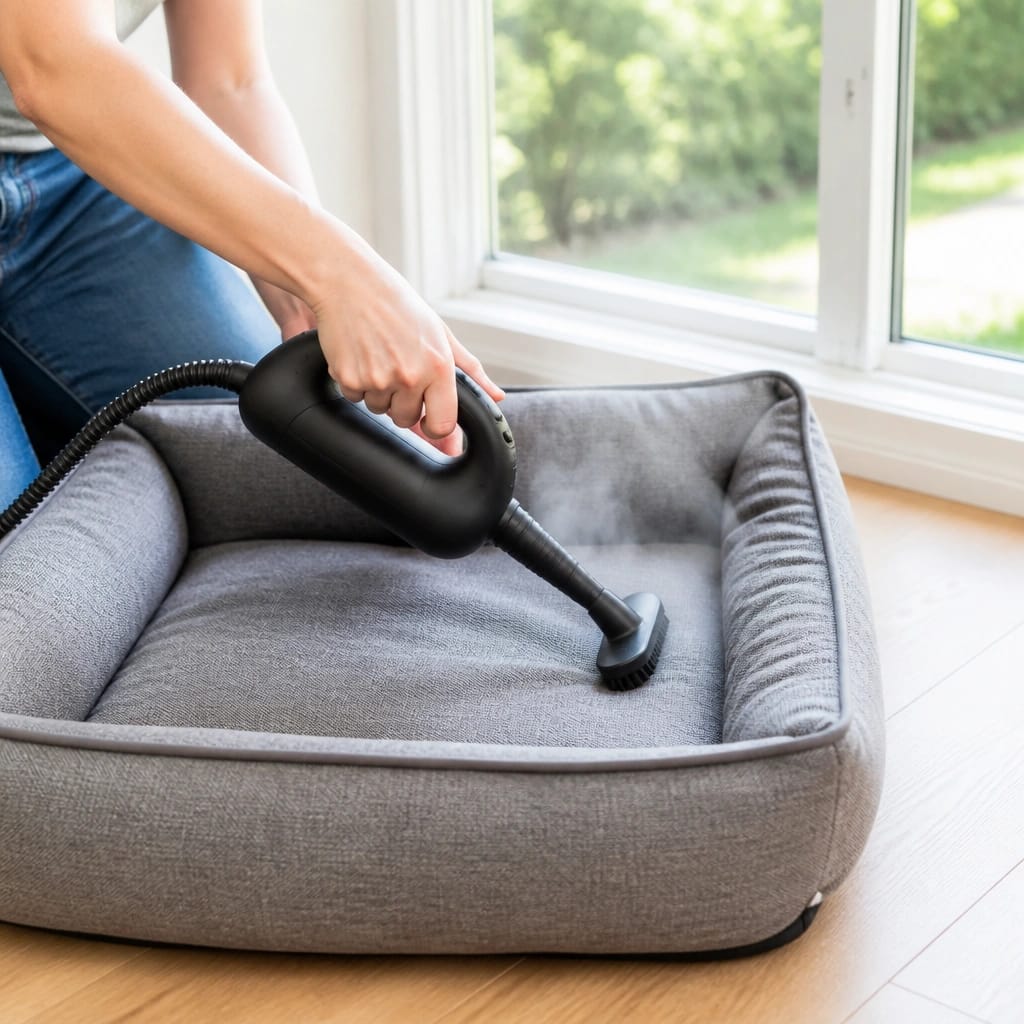 How to Sanitize Dog Bedding Without a Washing Machine