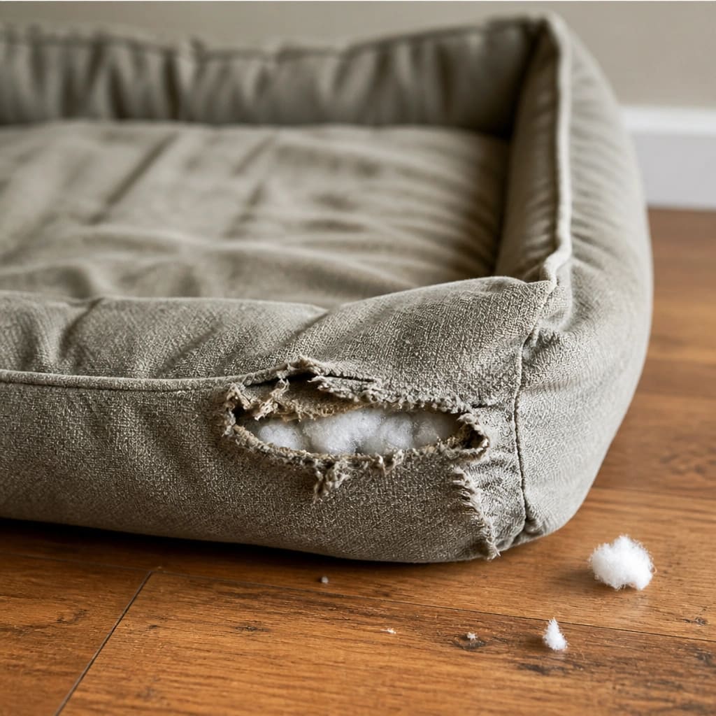 How to Tell If a Dog Bed Is Poorly Constructed