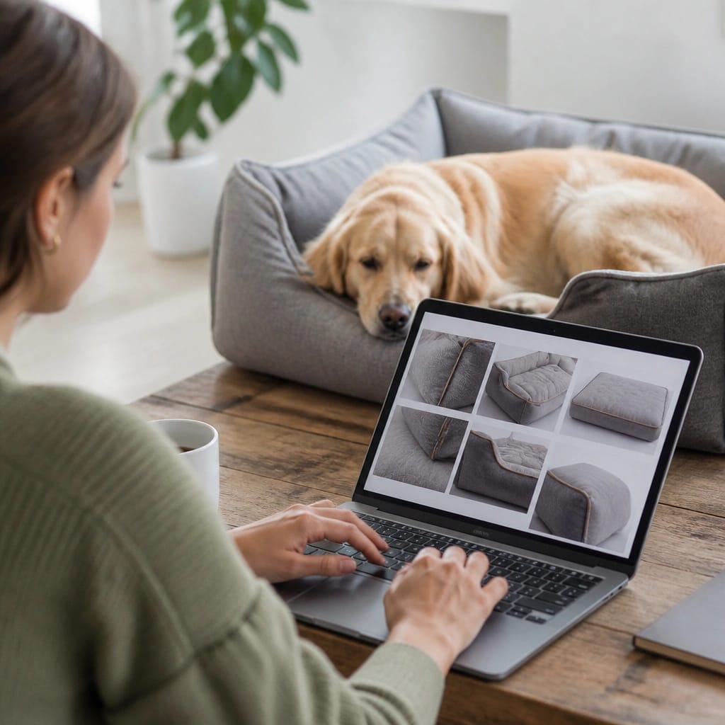 How to Test Dog Bed Construction From Product Photos