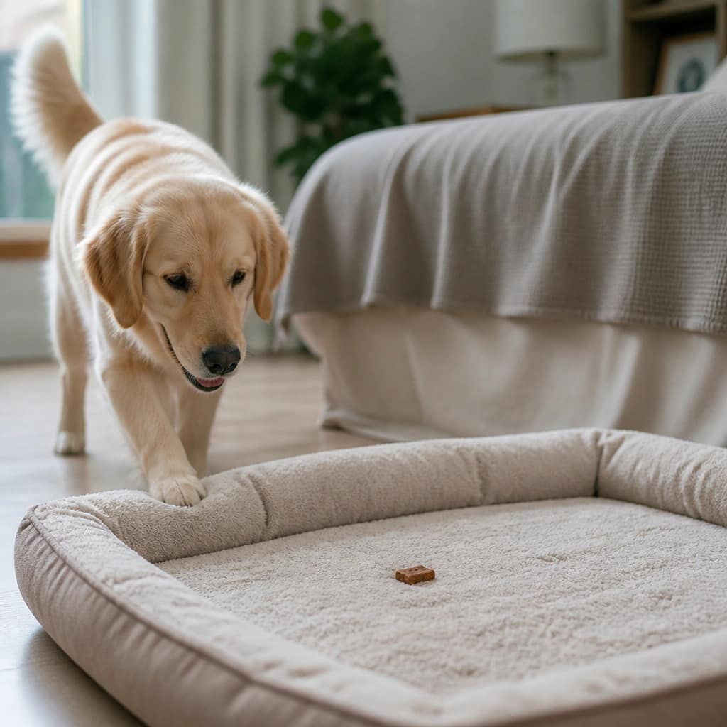 How to Train Your Dog to Sleep Fully on the Bed