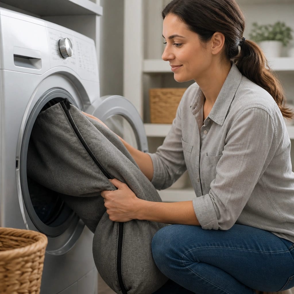 How to Wash a Dog Bed Cover Without Shrinking It
