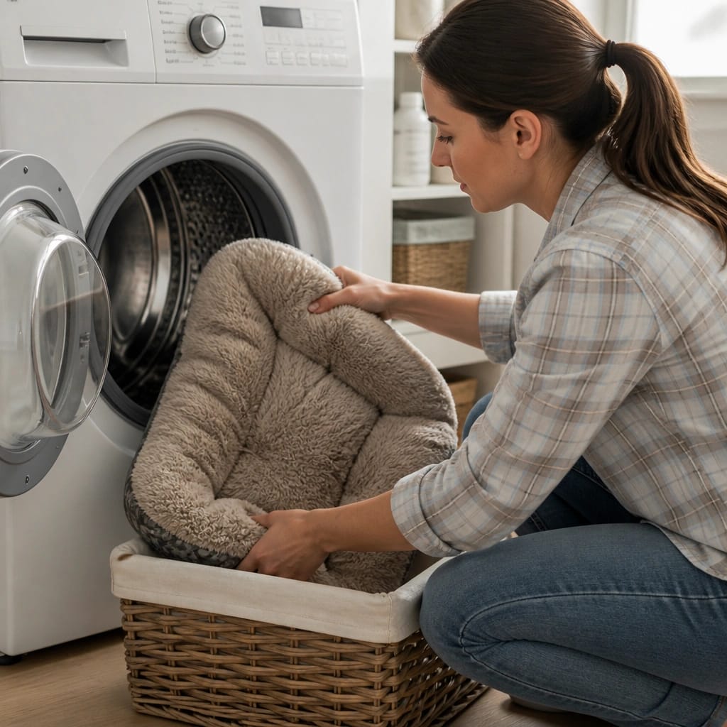 How to Wash Dog Bedding During Flea Infestations