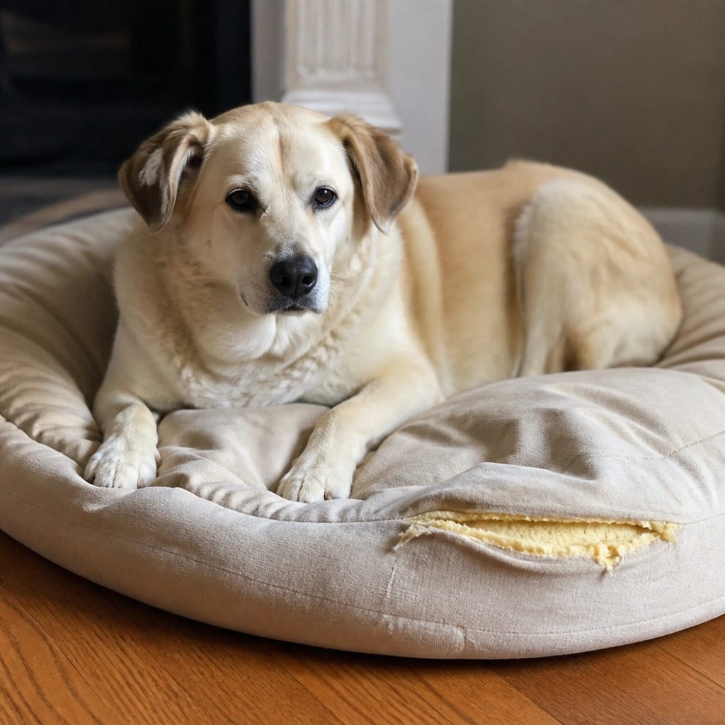 Is It the Foam or the Dog?