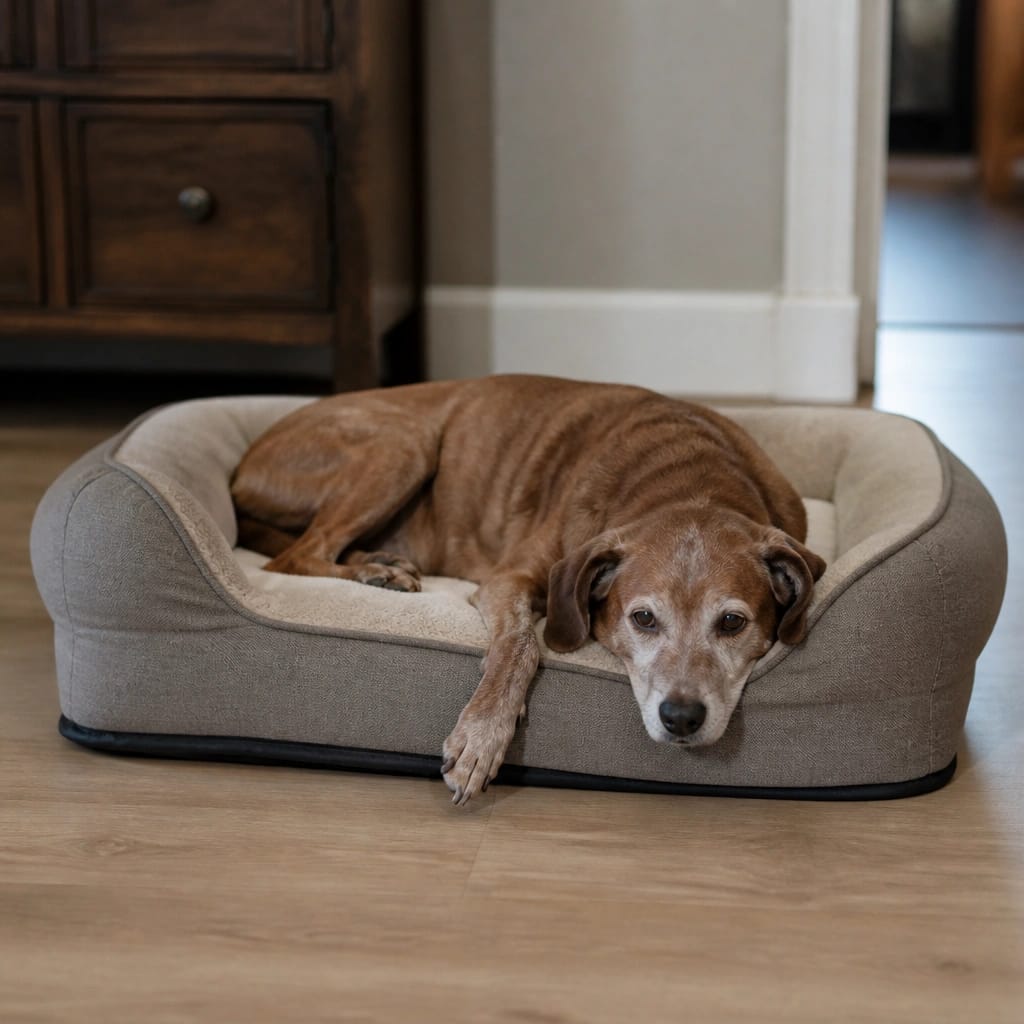 Low-Entry Dog Beds for Dogs With Limited Mobility