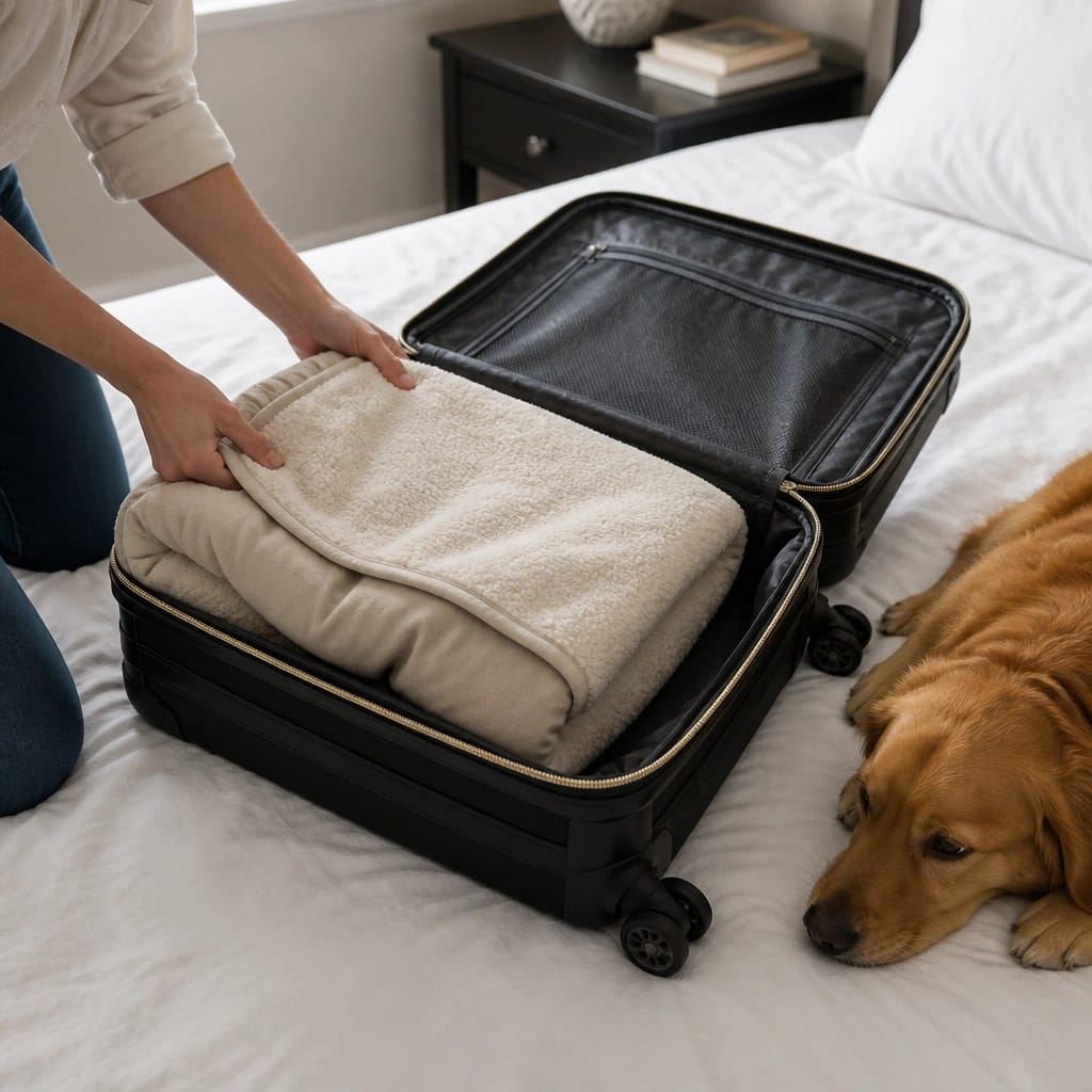 Option 1: Packing the Bed in a Carry-On Suitcase