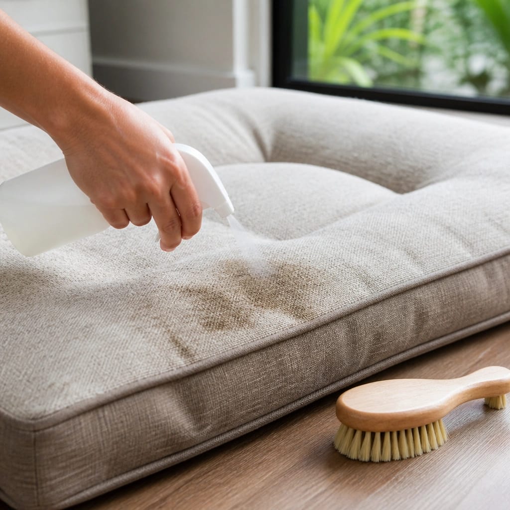 Step-by-Step: Removing Drool Stains from a Removable Cover