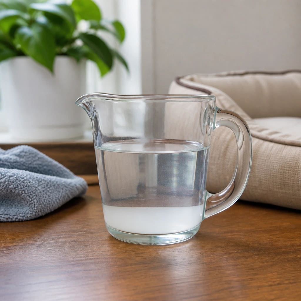 The Right Way to Dilute Vinegar for a Dog Bed