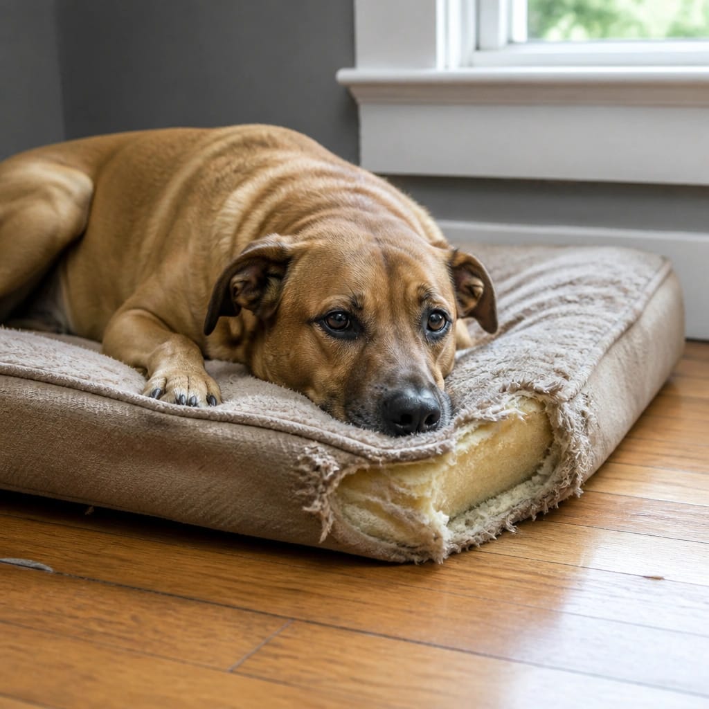 What Causes Dog Bed Foam to Collapse?