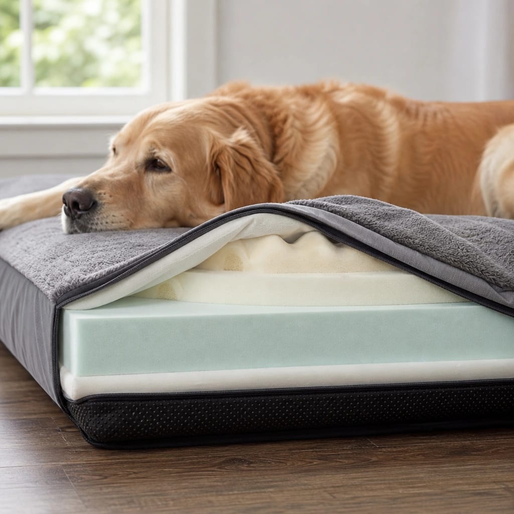 What Makes a Bed Supportive for a Mobility-Impaired Dog