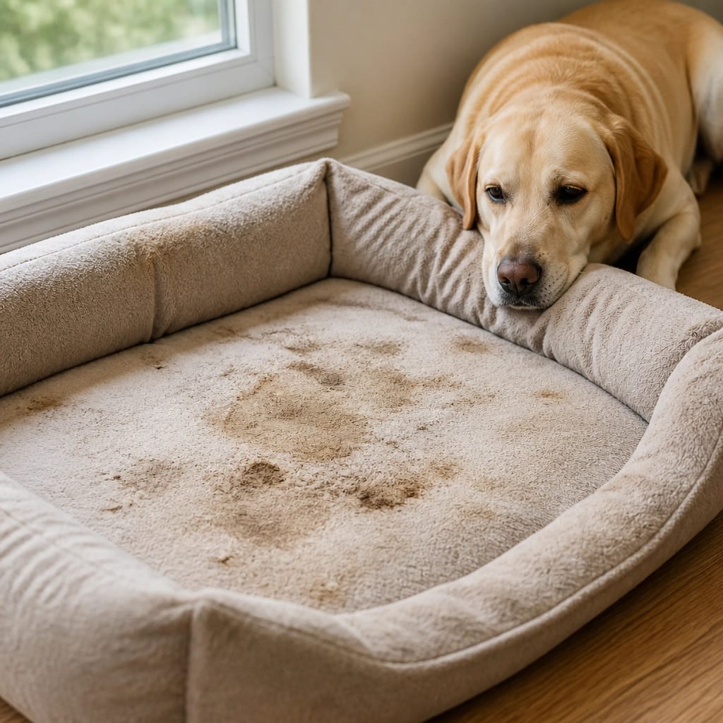 Why a Sick Dog's Bed Needs a Different Cleaning Approach