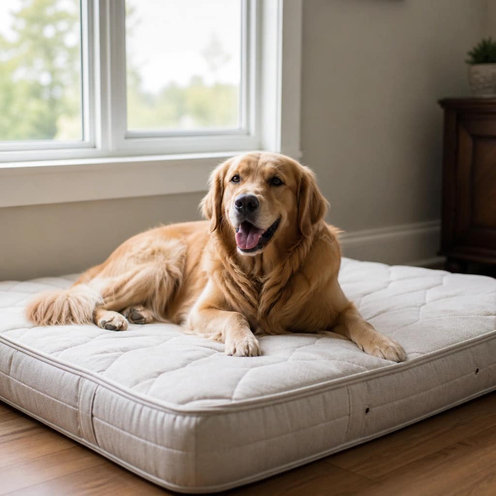 Why an Old Mattress Makes a Surprisingly Good Dog Bed