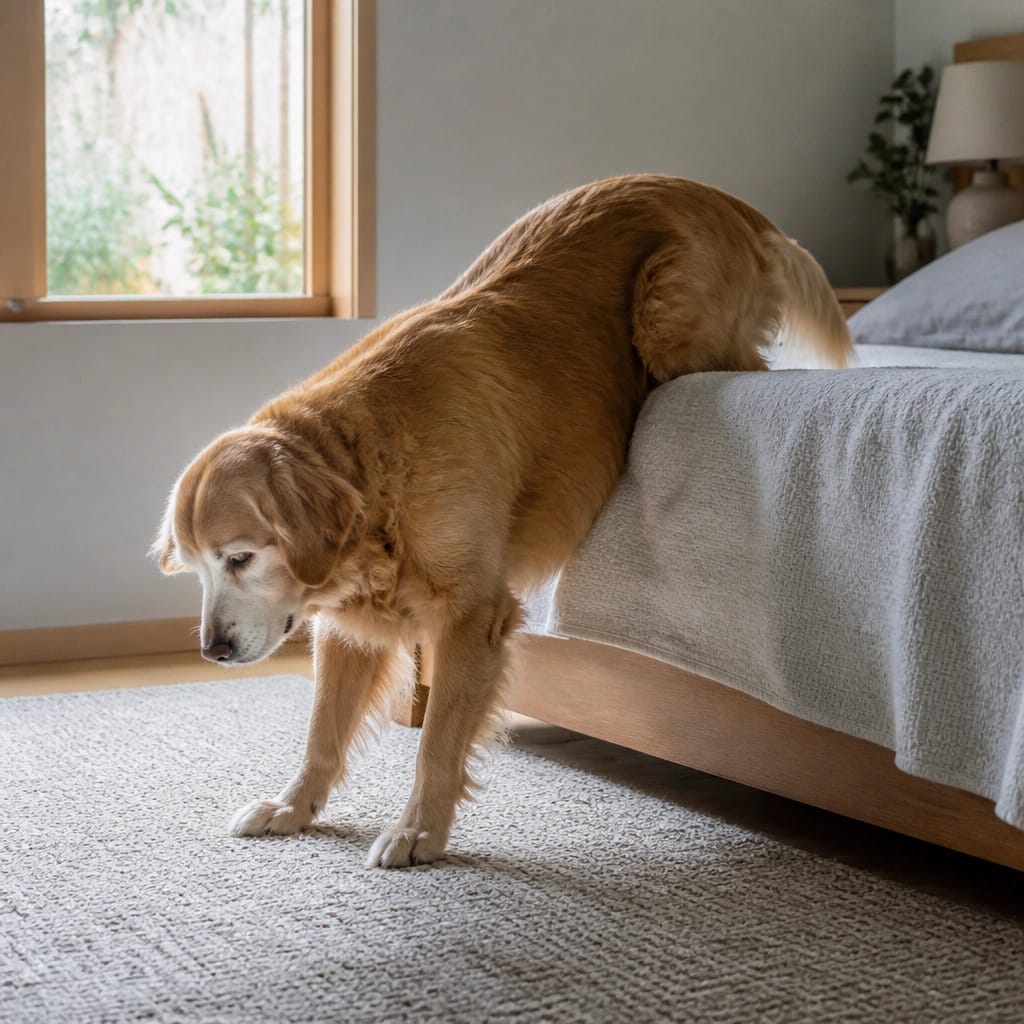 Why Bed Height Matters for Older Dogs