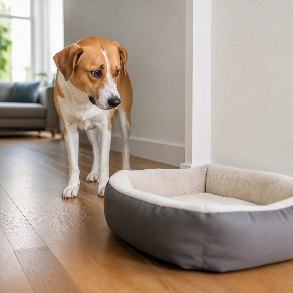 Why Dogs Get Confused When Their Bed Moves