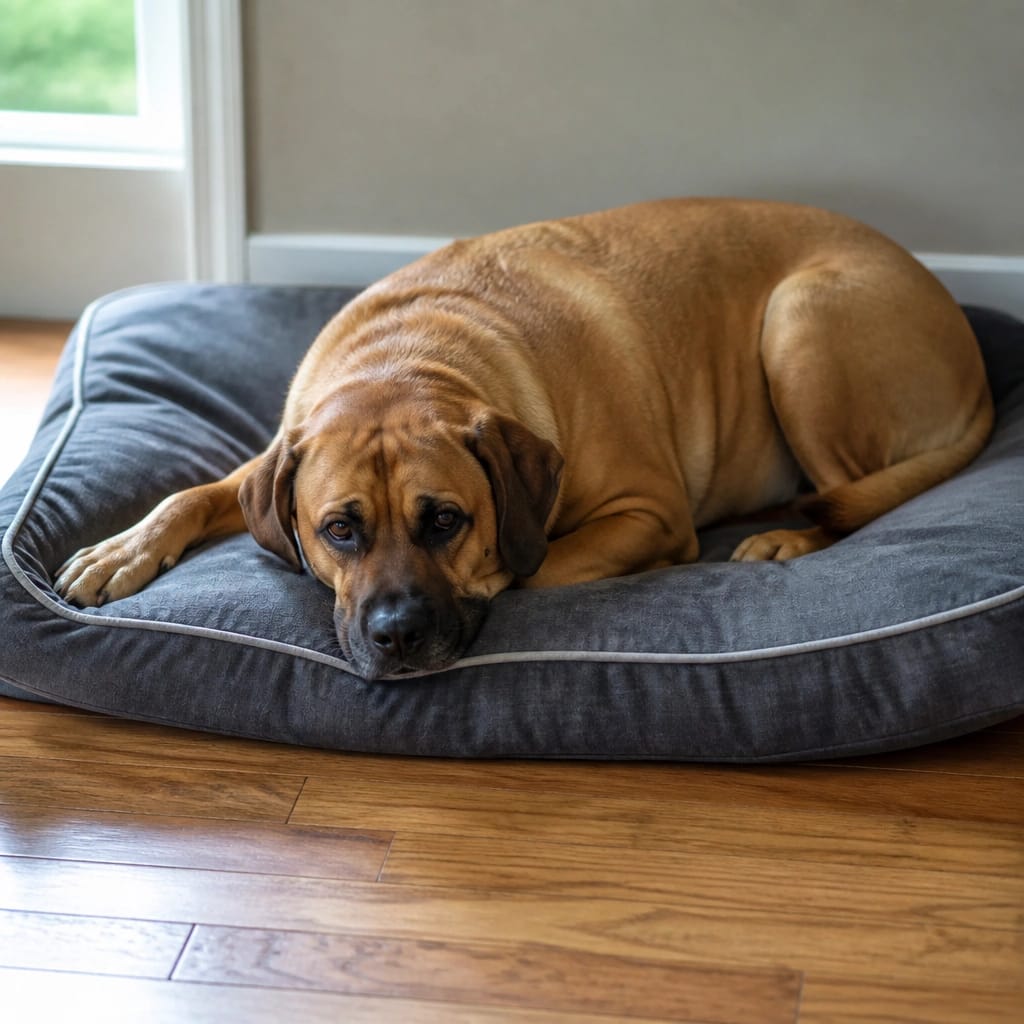 Why Heavy Dogs Flatten Beds