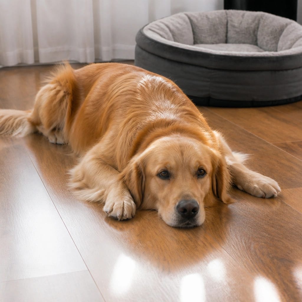 Why Some Dogs Prefer Hard Floors Over Soft Beds